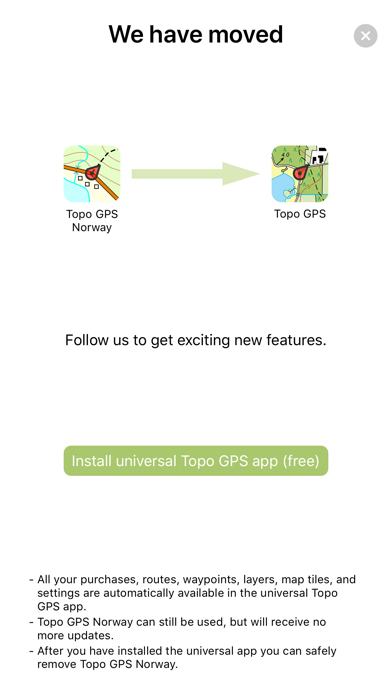 Topo GPS Norway Screenshot 1
