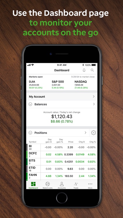 TD Ameritrade Mobile screenshot-0