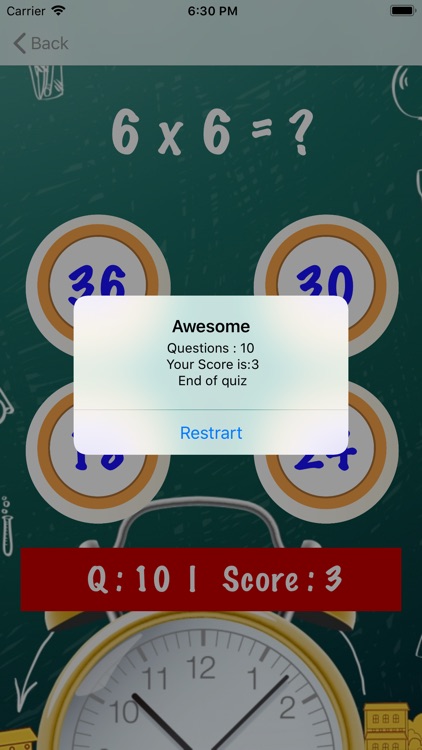 Quiz:Multiplicate& Division screenshot-3