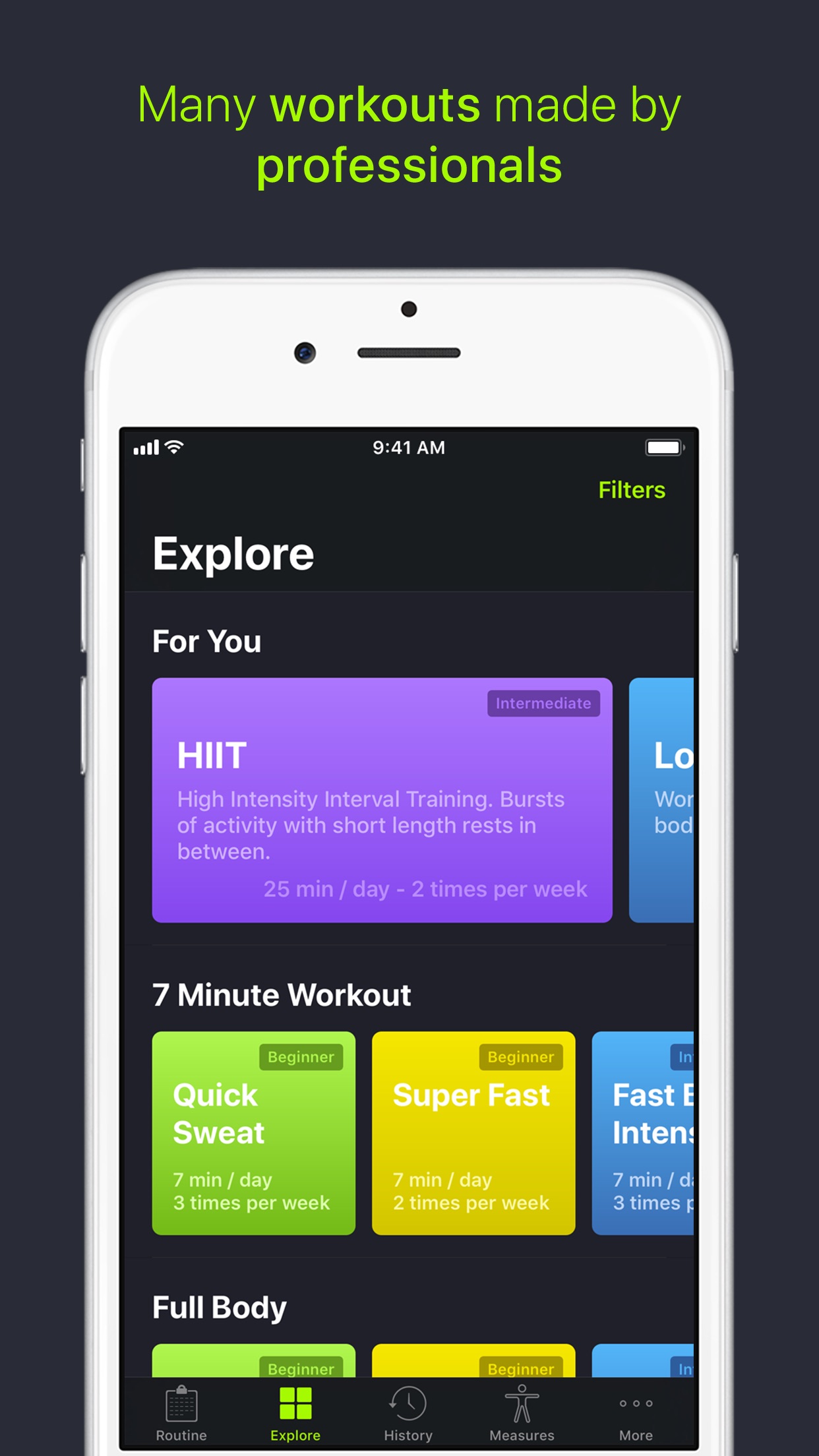 Screenshot do app SmartGym: Gym & Home Workouts