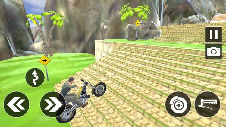 Dirt Bike Obstacle Course 3D