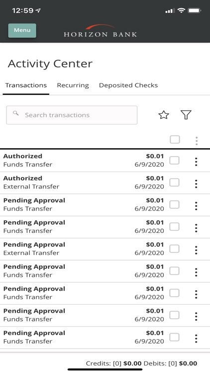 Horizon Bank Mobile App