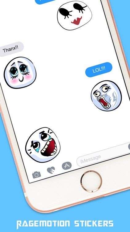 Rage Faces Stickers Pack