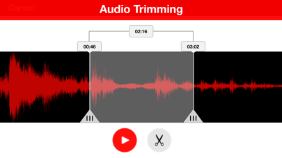 Voice Recorder : Audio Recording, Playback, Trimming and Cloud Sharing Screenshot 4