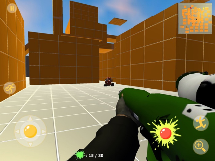 Extreme Fire Paintball Target