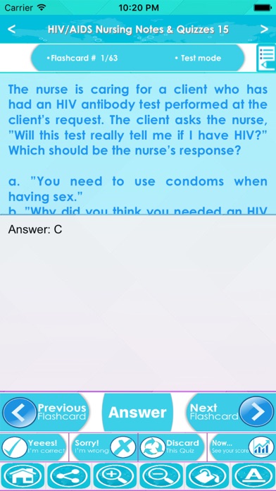 How to cancel & delete HIV/AIDS Nursing Exam Review-Study Notes & Quizzes from iphone & ipad 4