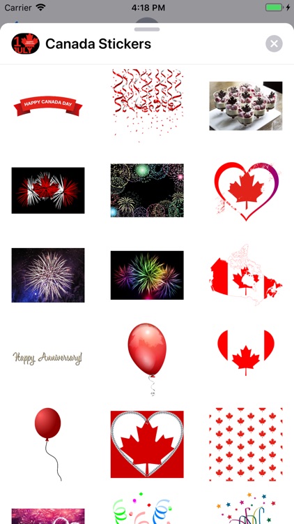 Canada Day Sticker Pack