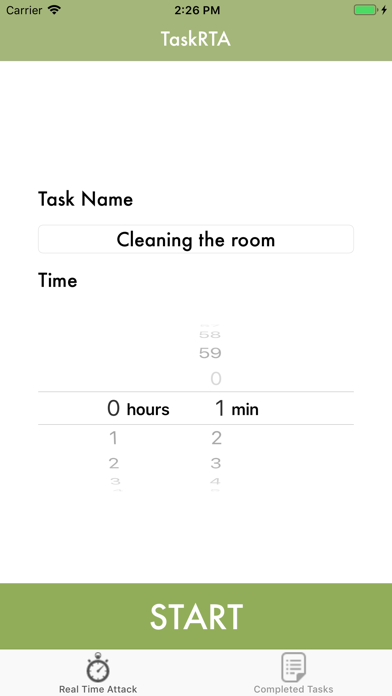 TaskRTAのスクリーンショット1 TaskRTAのスクリーンショット1