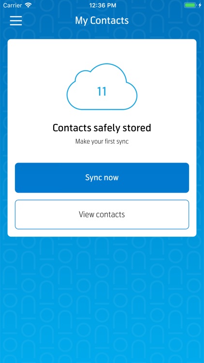My Contacts app