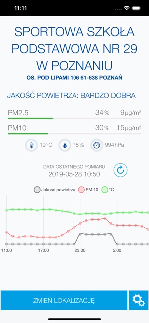 Monitoring Powietrza Poznań