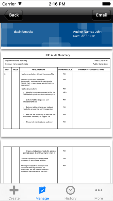 How to cancel & delete ISO 9001 Audit - ISO 14001 Audit for iPhone from iphone & ipad 3