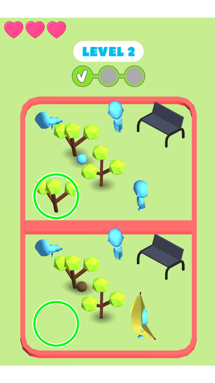 Find the Difference 3D