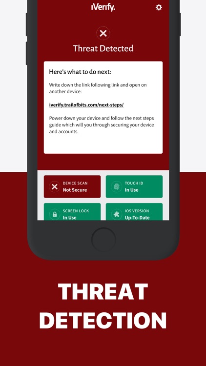 iVerify. - Secure your Phone!