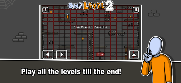 One Level 2 Stickman Jailbreak