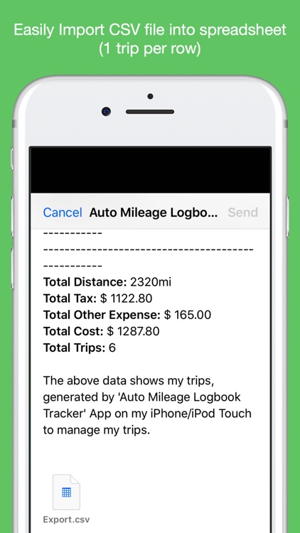 Auto Mileage Logbook TrackerHD screenshot-6