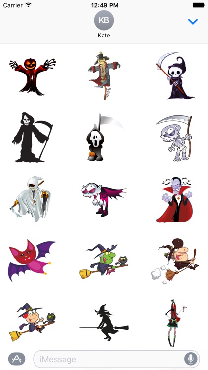 Halloween Monster Stickers