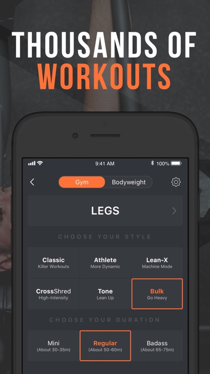 SHRED - Gym Workouts