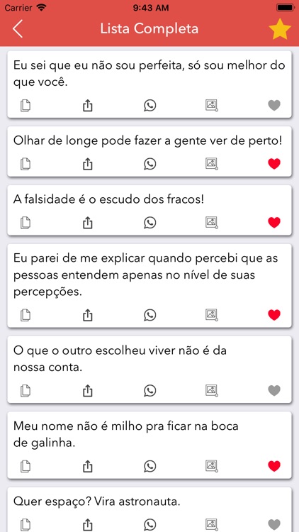 Status Prontos - Frases status screenshot-4