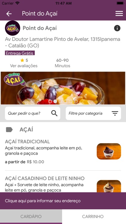 Point do Açaí GO screenshot-3