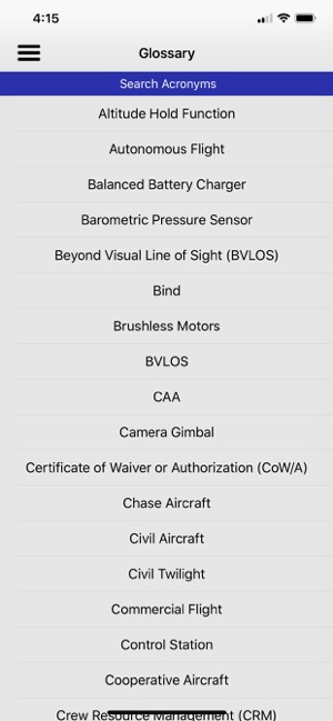 UAV Glossary(圖2)-速報App