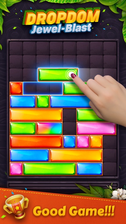 Dropdom™ Puzzle Block Jewel screenshot-0