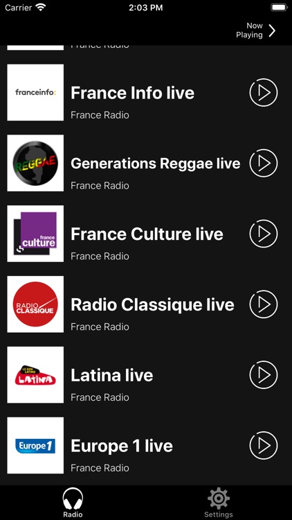 France Radio Online | FM et AM screenshot-6