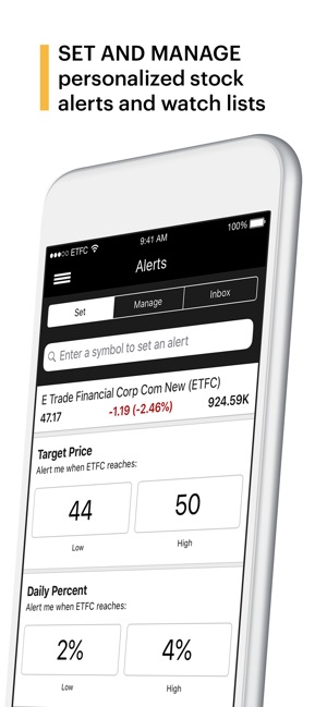 E*TRADE: Invest. Trade. Save.(圖4)-速報App