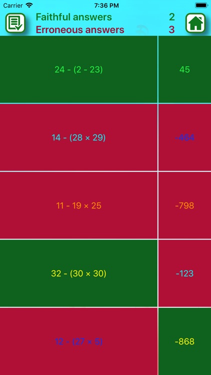 Arithmetic option selection