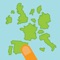 World Jigsaw is a fun and educational interactive map puzzle game featuring draggable country shapes