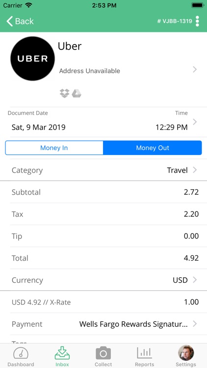 Veryfi - Receipts & Expenses