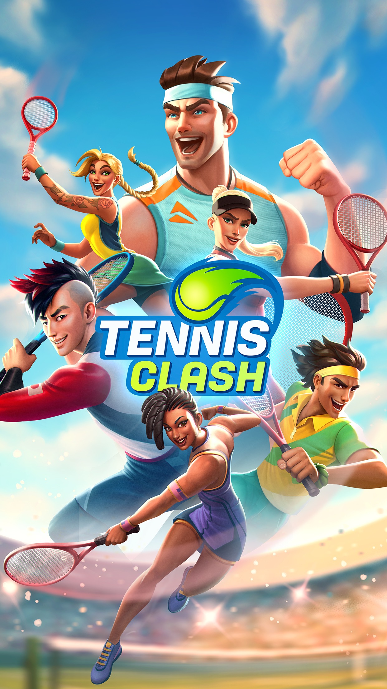 Screenshot do app Tennis Clash: Jogo de Campeões