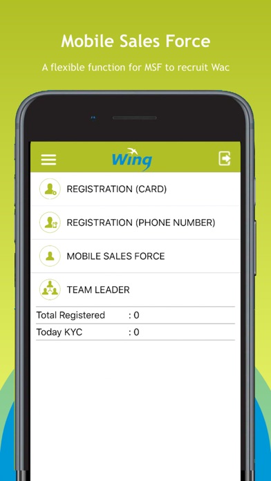 Wing e-KYC screenshot 2