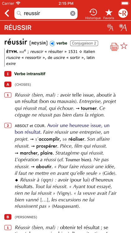 Dictionnaire Le Petit Robert screenshot-3