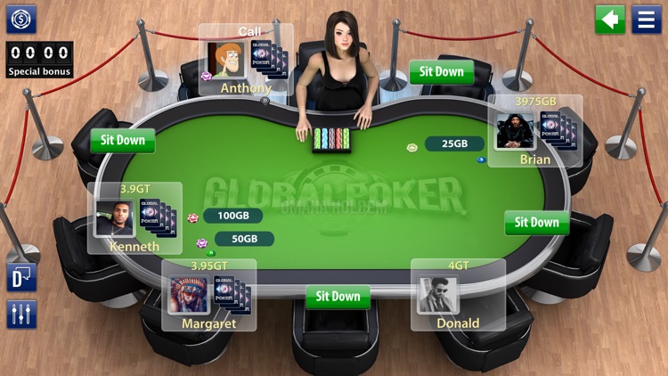 global poker on iphone