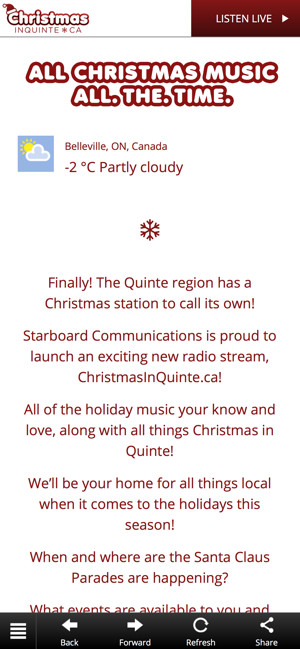 Christmas In Quinte