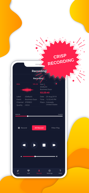 HD Voice Recorder Audio Editor(圖1)-速報App