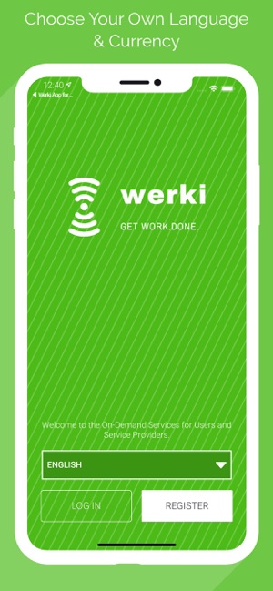 Werki App for Service Provider