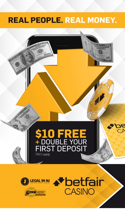 Betfair Casino NJ - Real Money