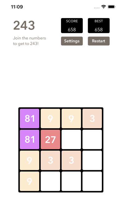 2048 - Sliding Block Puzzle screenshot 2