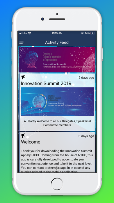 How to cancel & delete FICCI Innovation Summit from iphone & ipad 1