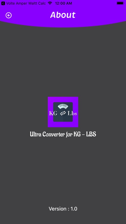 Ultra Converter for KG - LBS screenshot-4