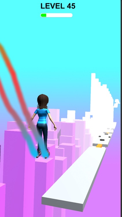 Roller Sky - run & falling screenshot-4