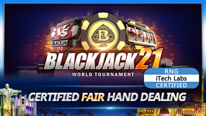 How to cancel & delete Blackjack 21-World Tournament from iphone & ipad 4