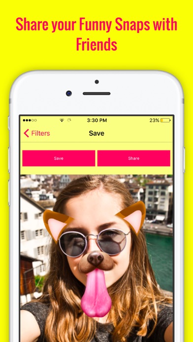 Snap Face for Snapchat Filter Dog Effects Upload and Save - SnapyDog Screenshot 5