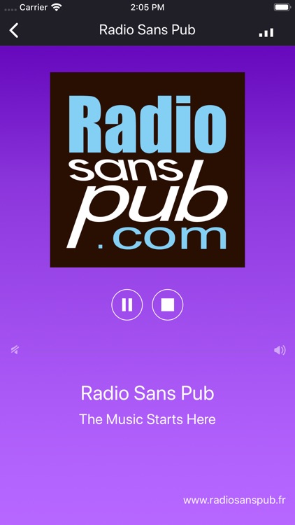 Radio sans pub