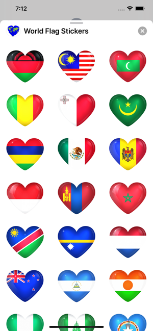 World Flag Sticker Pack(圖8)-速報App