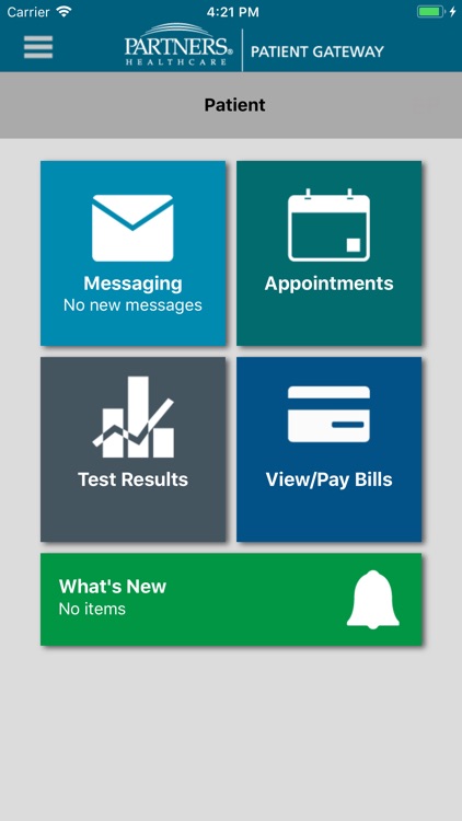 Partners Patient Gateway