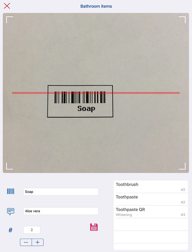 Barcode Lists