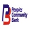 To access mobile banking you must be a Peoples Community Bank customer