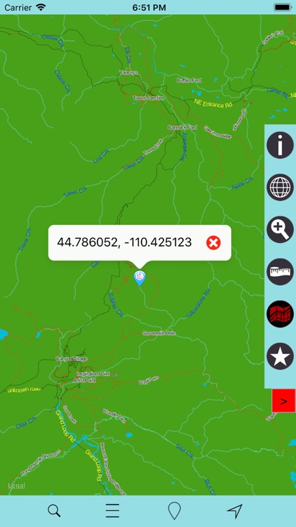 Yellowstone National Park GPS screenshot-4